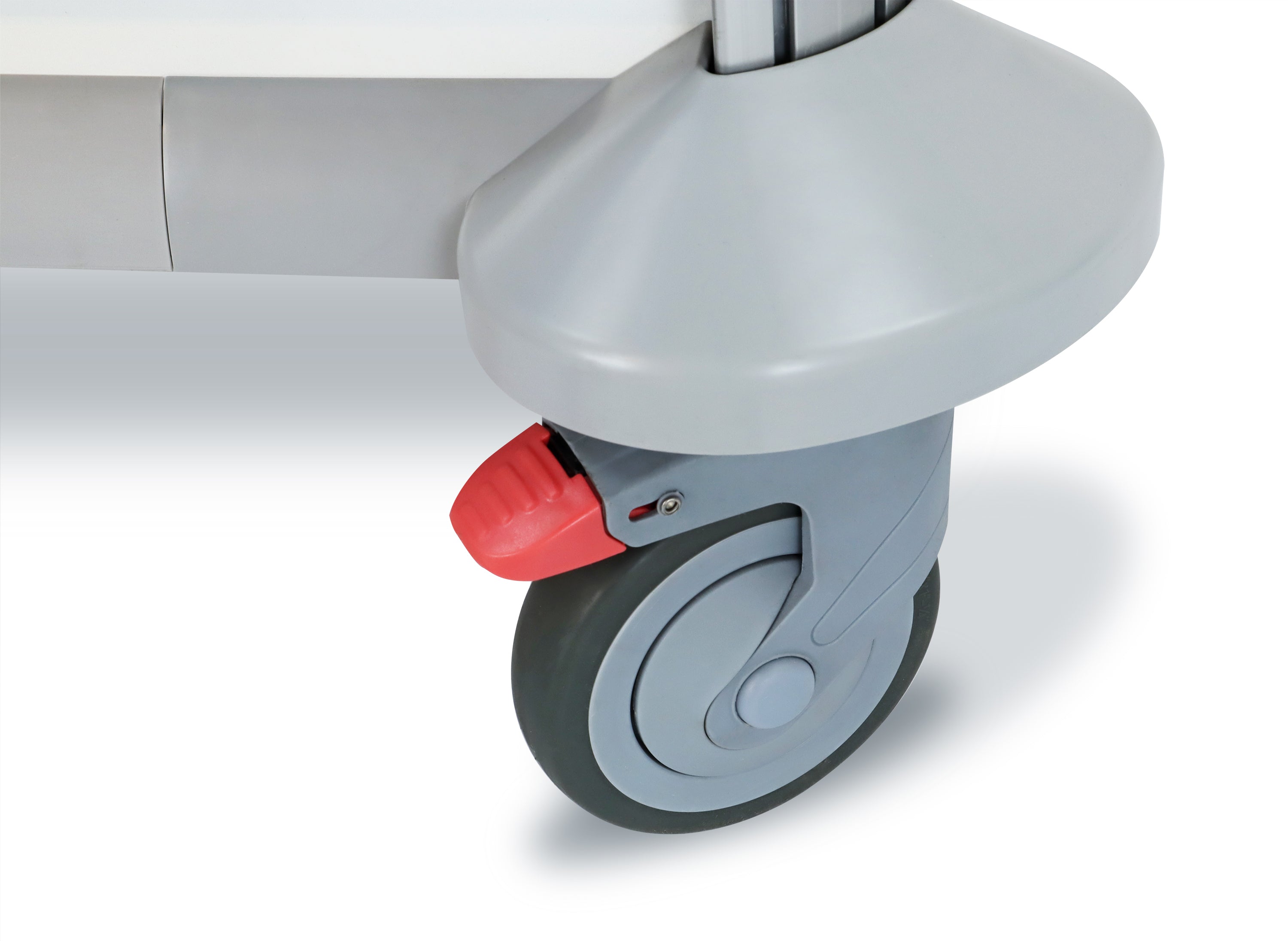 Detecto MobileCare Series Medical Cart, Red, 23 in. Electronic