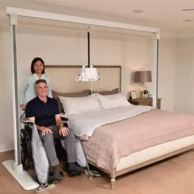 Savaria Monarch portable ceiling lift with lightweight, durable design.