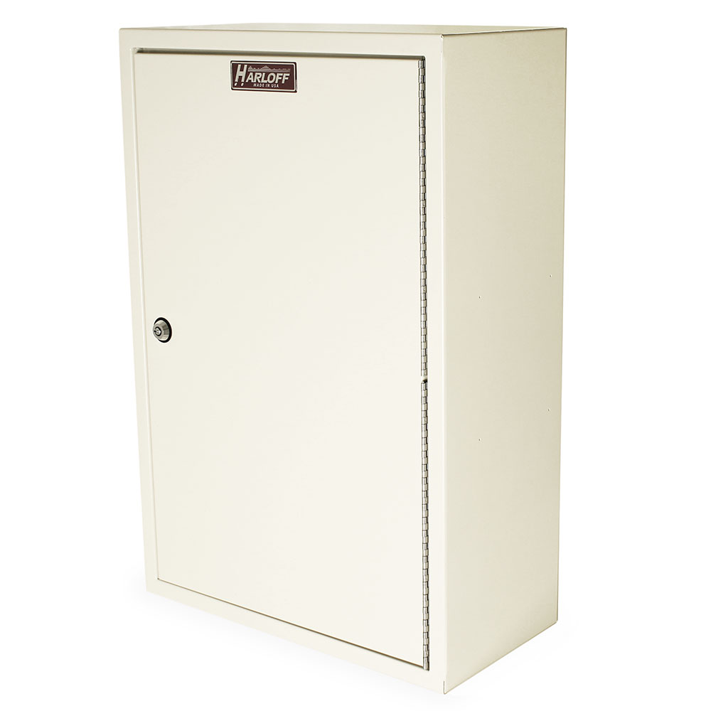 Harloff-NC24C16-DT2-Tall Narcotics Cabinet, Outer Door & Inner Door with Tubular Lock, 24"H x 16"W x 8"D
