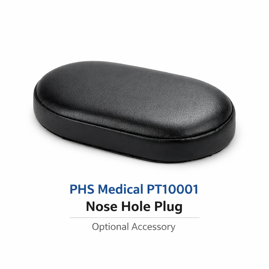 PHS Medical-PT10001 Nose hole plug ( An Option Accessory) for PTX1103 Hi-Lo Electric Treatment Table with 3 Section