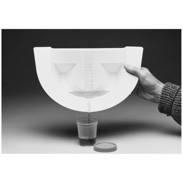 Plasti Products-1055 Econo Pan provides accurate method of collecting and measuring urine output 100/Case