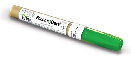Safeguard Medical-PNEUMODART-CA Pneumo Dart (14 ga x 3.25") (case of 50)