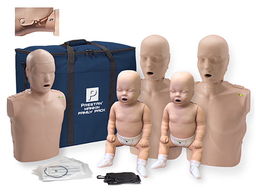 Prestan Professional Manikin Family Pack with CPR Feedback