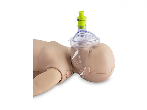 PRESTAN-PP-IMASK-ADT-10 CPR Training Face Mask with Adaptor Infant - Packs of 10 Infant w/ 10 Adaptors