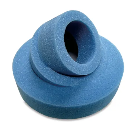 Sharn/Marketlab-PPD-30-122 Disposable Foam Multi-Ring Head Rests • 9", 7.5" and 5.5"Dia • 3"Dia Center (24/pk)
