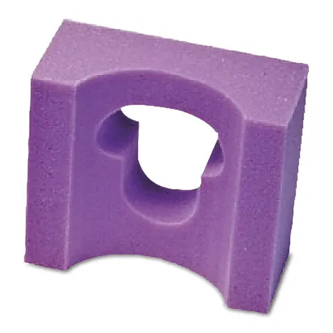 Sharn/Marketlab-PPD-40400 Disposable Adult Head Cradles • 8"W x 9"L x 4"H • 4.75"W x 4.375"L Cut-Out (16/pk)