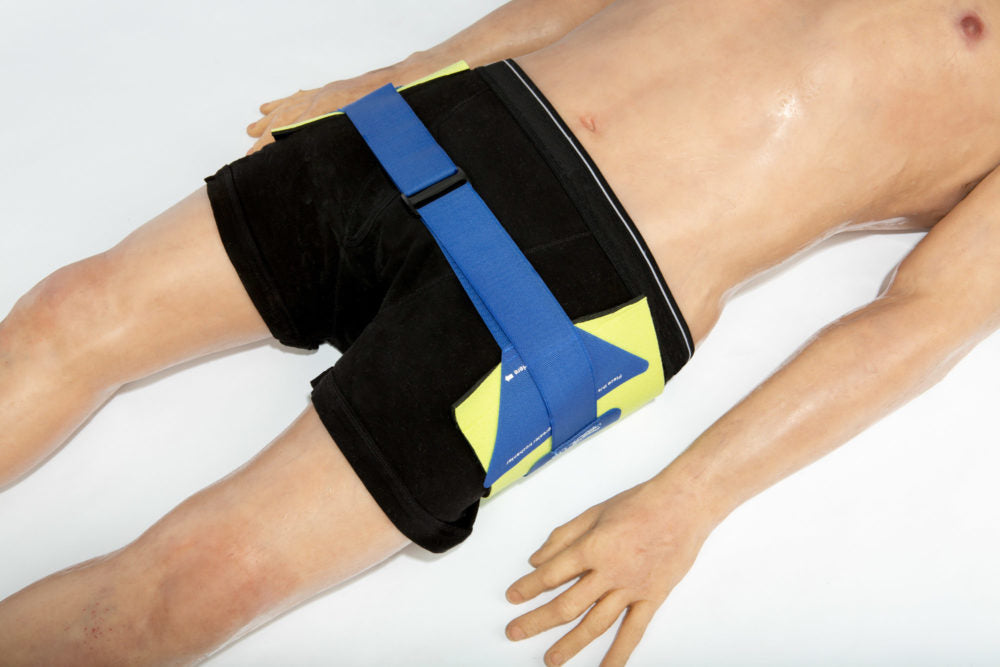 Safeguard Medical-PR0400 Allevac Pelvic Split (Yellow & Blue)