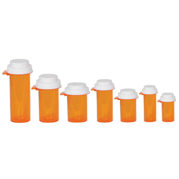 Apothecary Products Ezy Dose® Push-Tab Vial with Reversible Cap