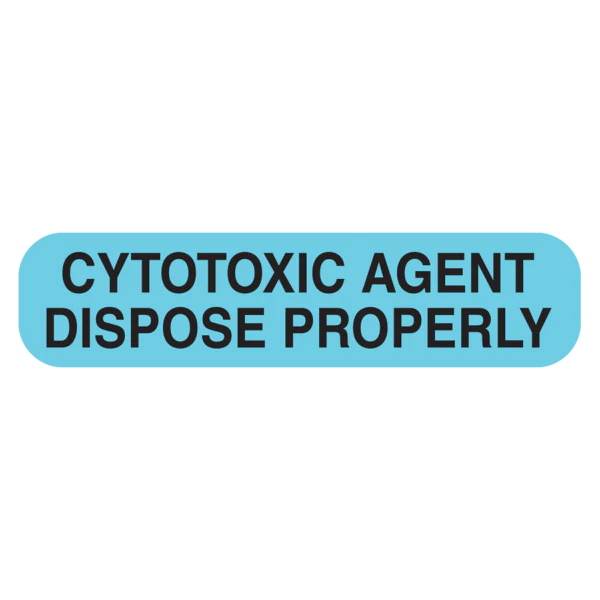 Apothecary Products-39893 "CYTOTOXIC AGENT" Label