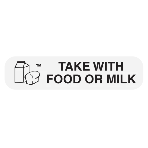 Apothecary Products-40010 "with FOOD/MILK" Label