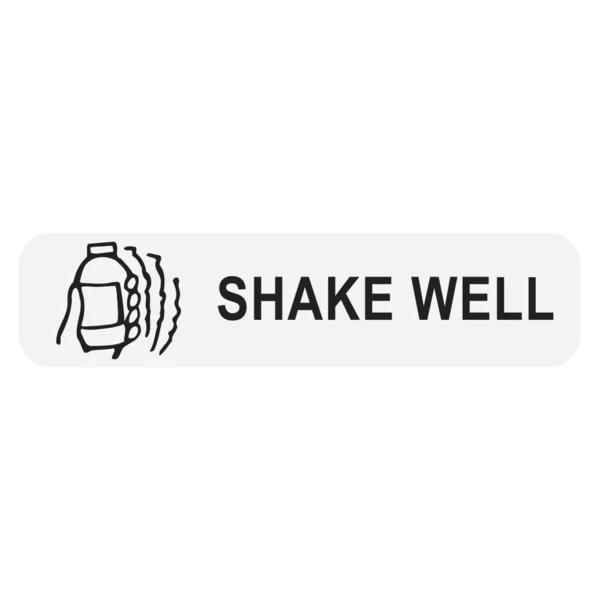 Apothecary Products-40110 "SHAKE WELL" Label