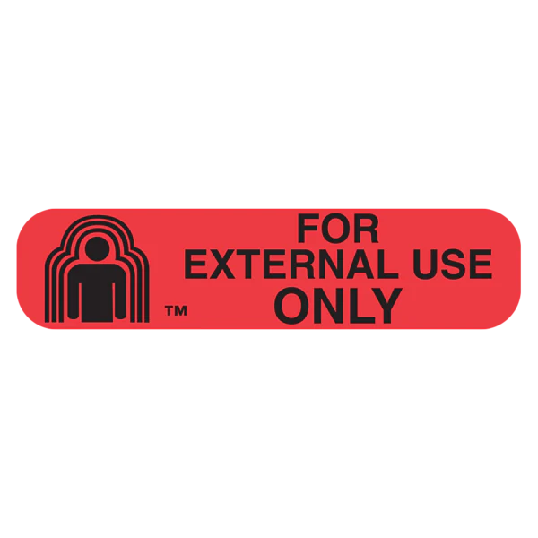 Apothecary Products-40111 "FOR EXTERNAL USE" Label