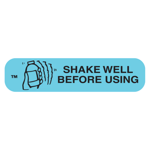 Apothecary Products-40149 "SHAKE WELL BEFORE USING" Label