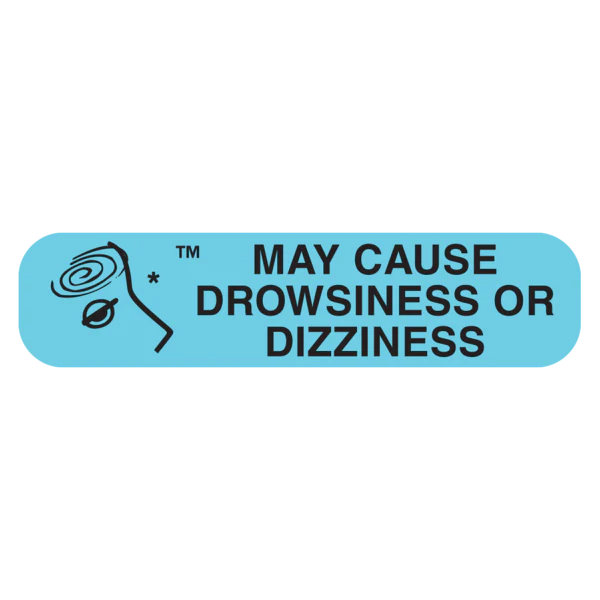 Apothecary Products-40215 "DROWSINESS" Label