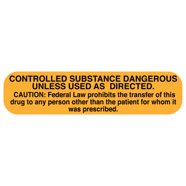 Apothecary Products-40322 "FEDERAL LAW" Label