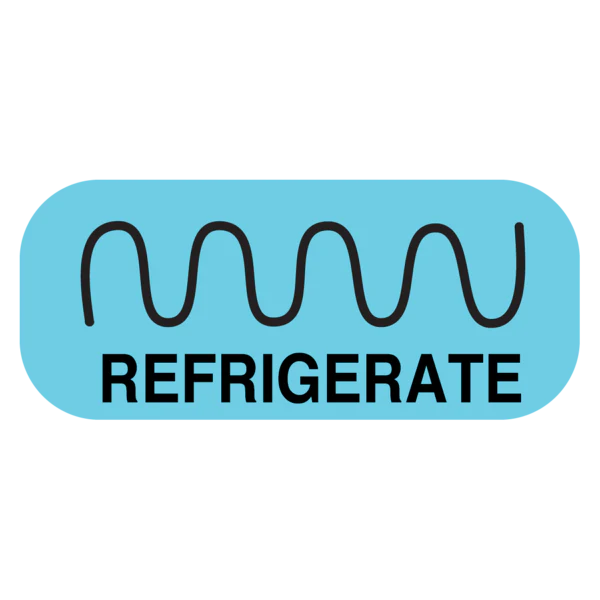 Apothecary Products-40391 "REFRIGERATE" Label