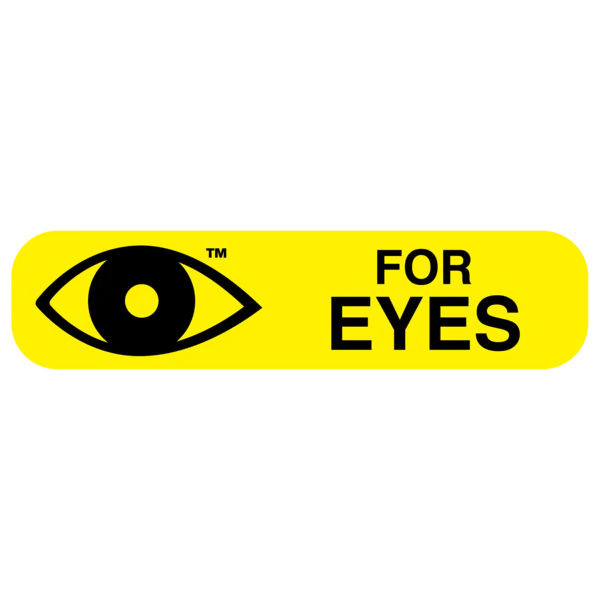 Apothecary Products-40803 "FOR EYES" Label