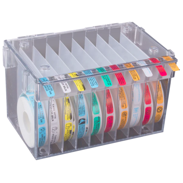 Apothecary Products Stack & Connect Prescription Label Dispenser