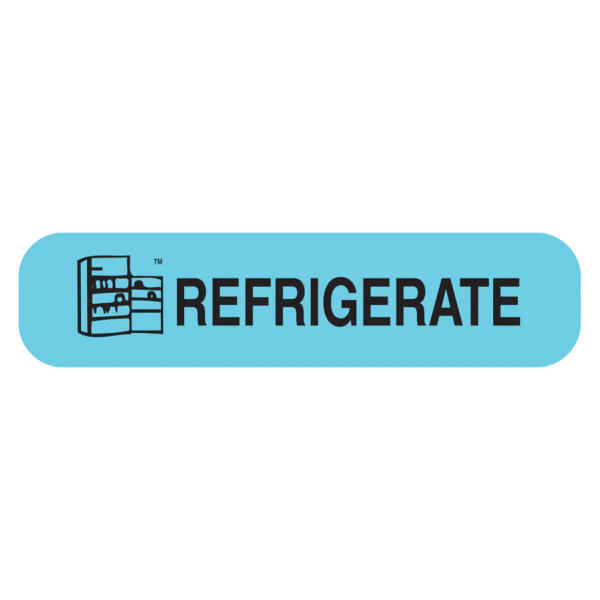 Apothecary Products-41017 "REFRIGERATE" Label