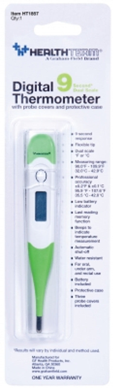 Graham Field-HT1857 HealthTeam Digital Thermometer With Beeper