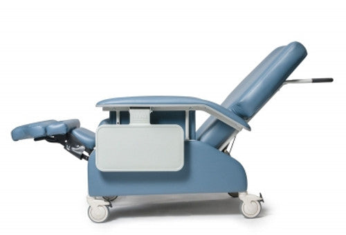 Graham Field Lumex 587WD Series Wide Drop-Arm Clinical Care Recliners 450 lb Capacity