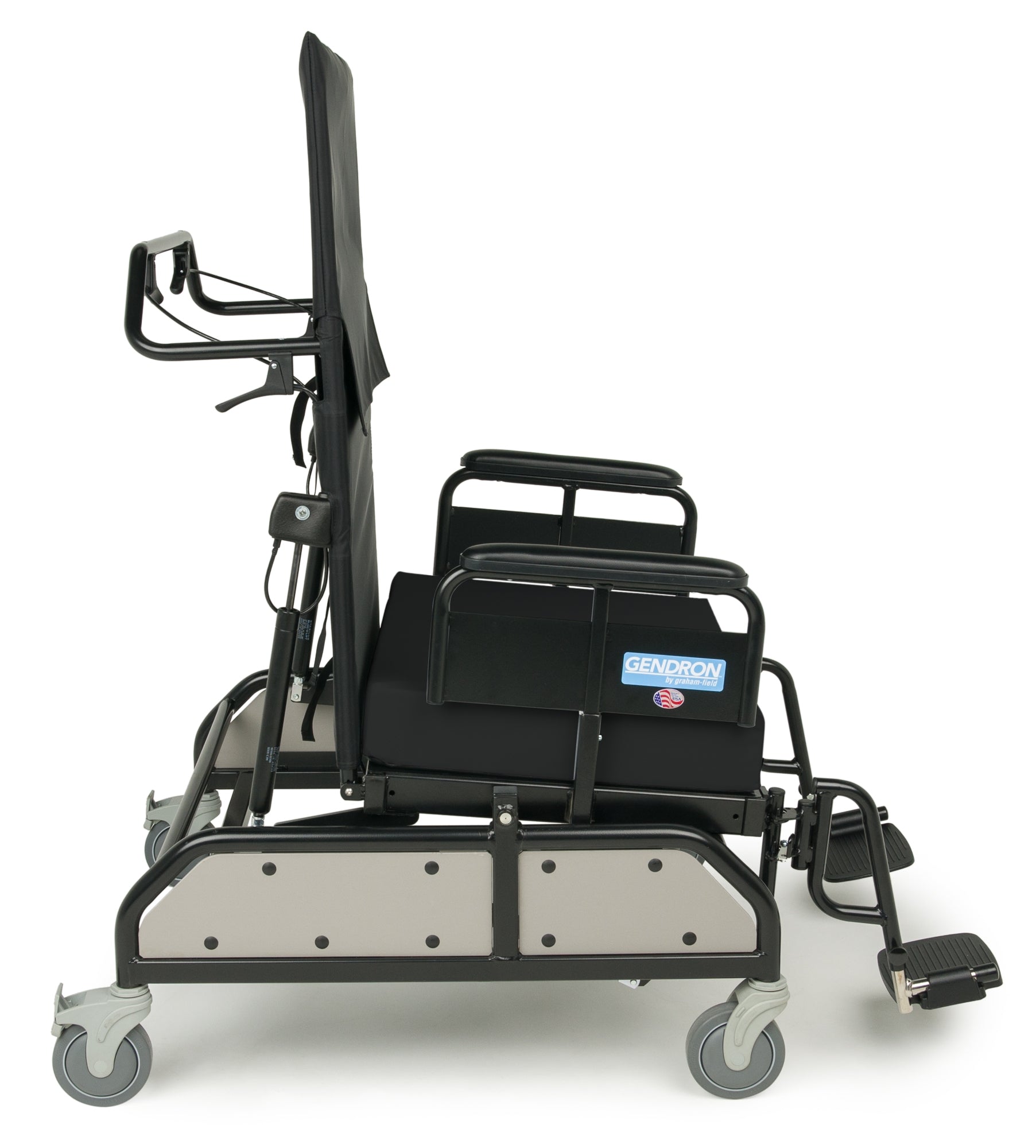 Graham Field-TRC28750 Tilt Reclining Bariatric Chair Full Arm W/Footrest, 28" Seat Width