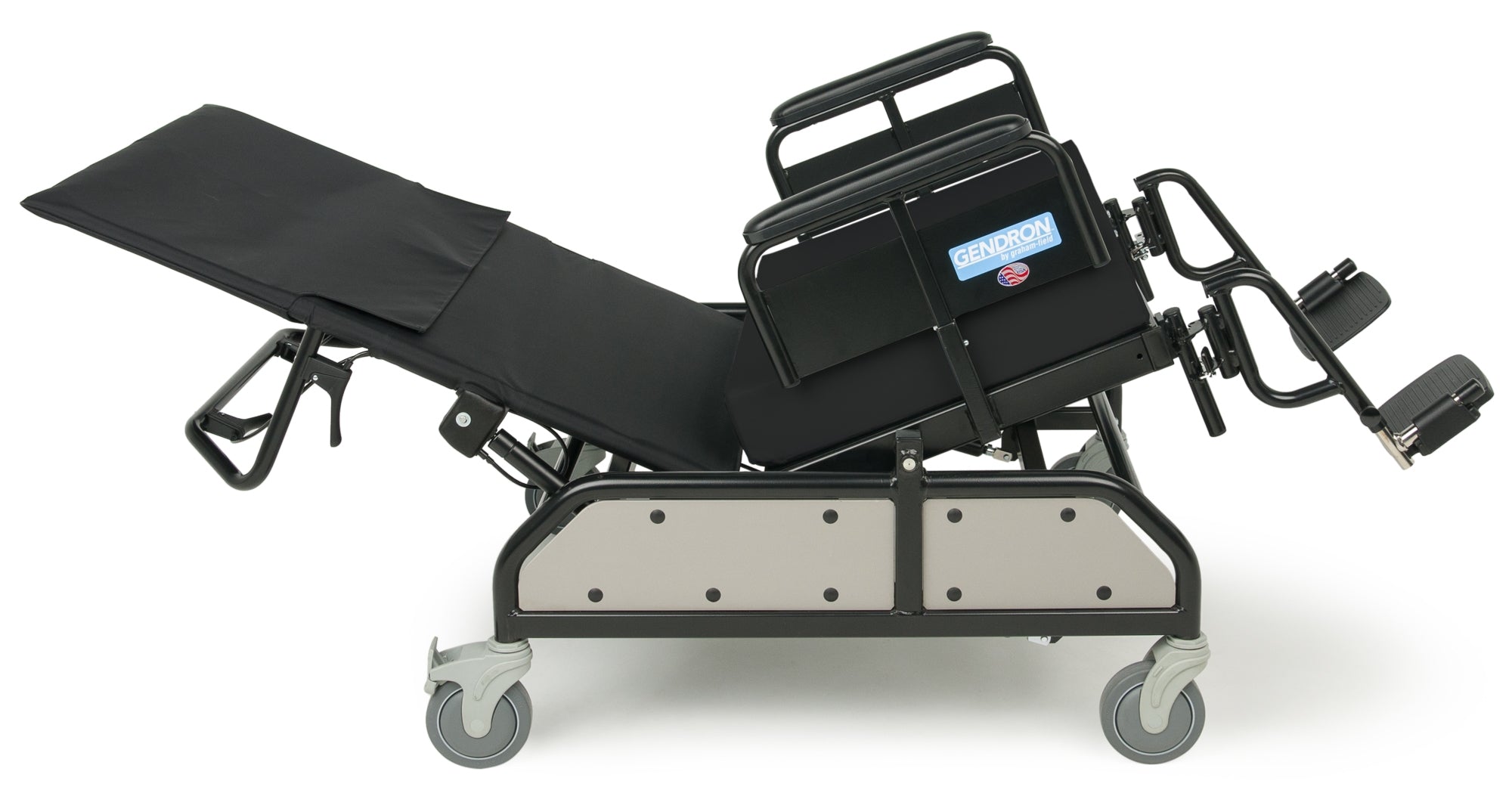 Graham Field-TRC28750 Tilt Reclining Bariatric Chair Full Arm W/Footrest, 28" Seat Width