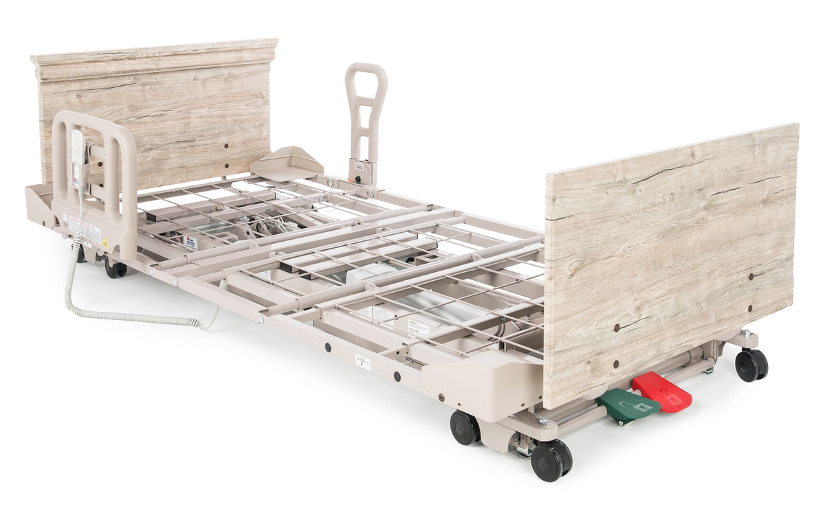 Graham Field - Cama eléctrica Zenith 9200 ajustable que se muestra con opción de plataforma Slide-WIDE®