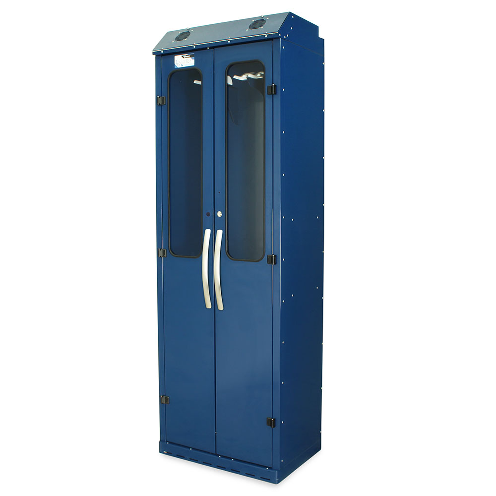 Harloff-SC8030DRDP-Powder Coated Steel SureDry 10 Scope Drying Cabinet - Key Locking Tempered Glass Doors