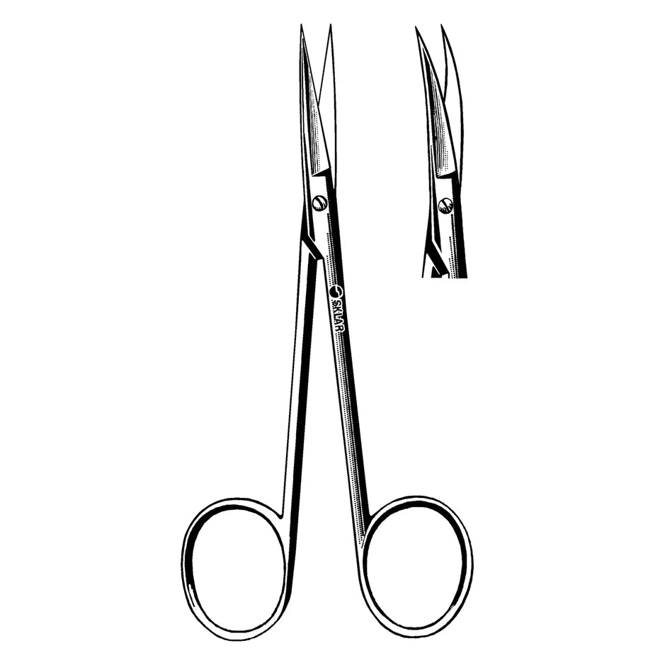 Sklar Iris Scissors, Curved