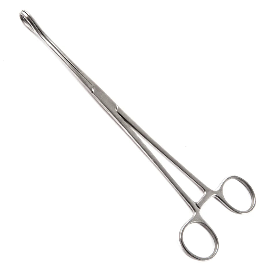Sklar-87-2195 Foerster Sponge Forceps - 9-1/2", Straight, Serrated, 1/ea