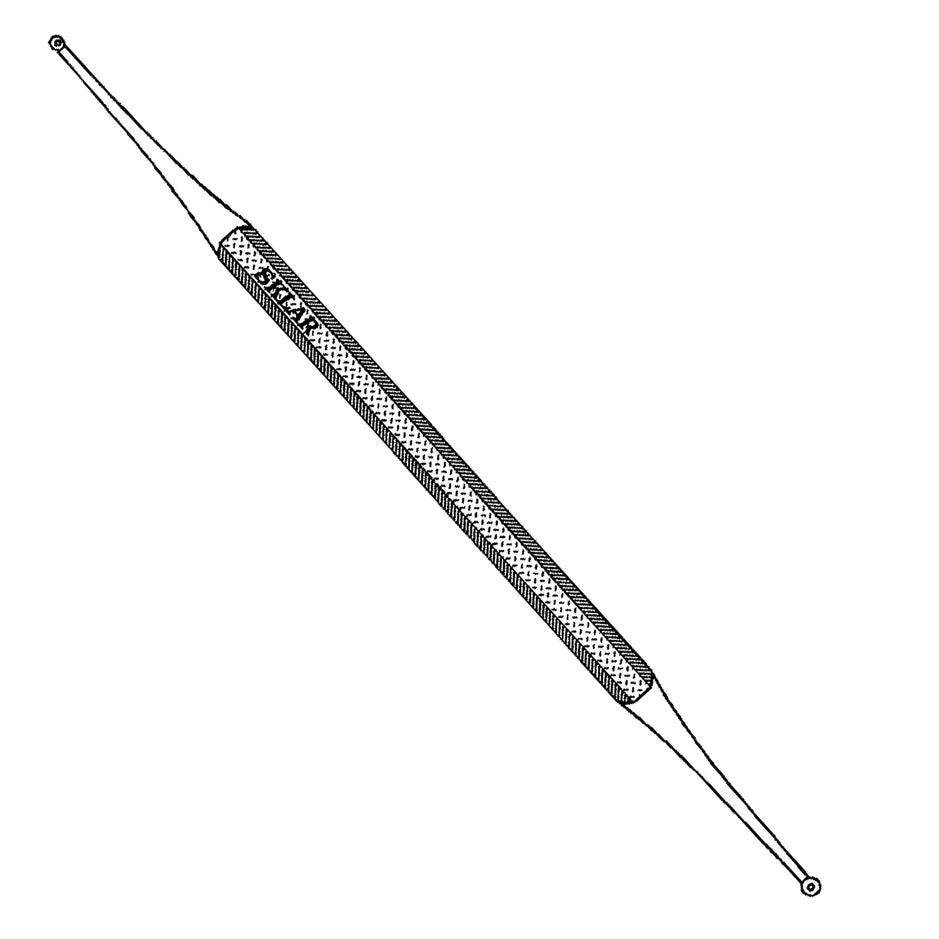 Sklar-97-0536 Curette Excavator #58-1-3, Double Ended with Hole, 1.5 X 2.5mm, 1/ea