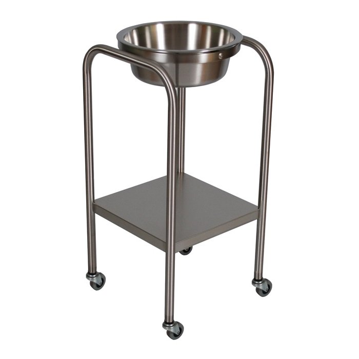UMF MEDICAL-SS8365 Stainless Steel Single basin stand with shelf