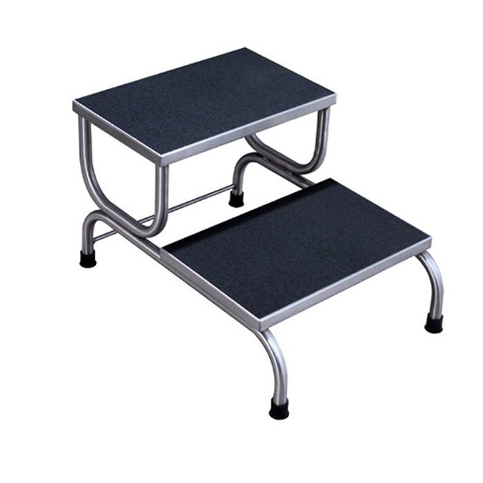 UMF MEDICAL-SS8370 Stainless Steel 2 Step, 18"W x 15.5"H x 25"D