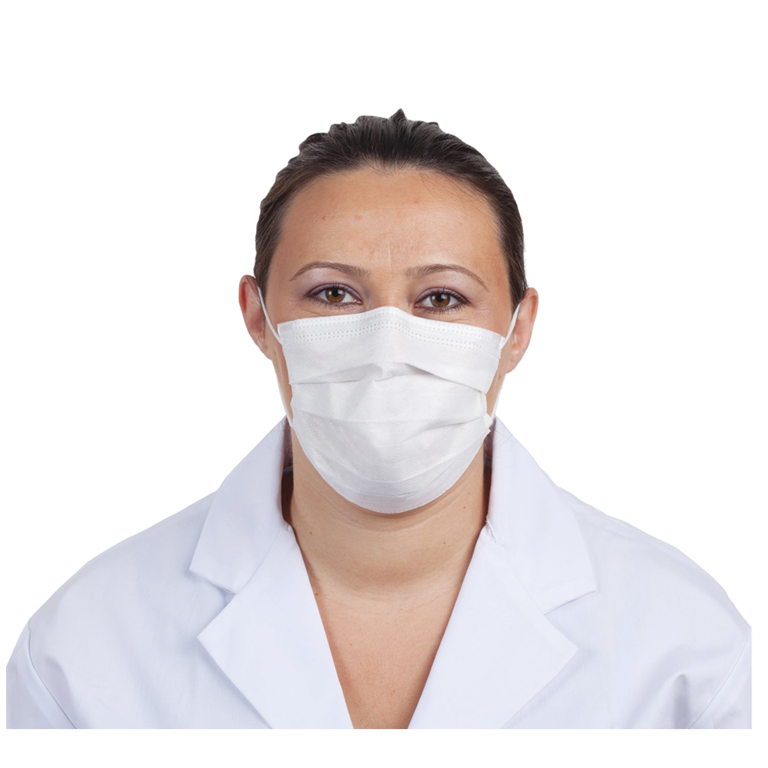 Sultan Healthcare-20346 Level 1 Ear Loop Mask, White (50/bx)