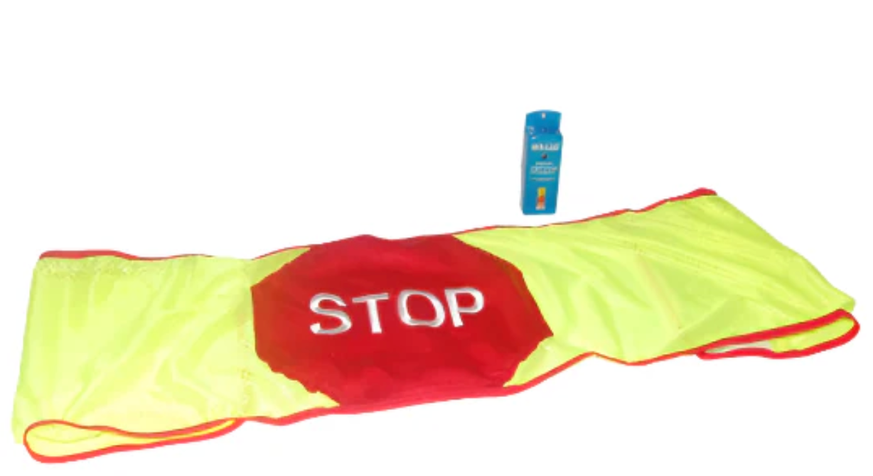 Skil-Care Stop Strip w/Magnetic Mounts and Stop Sign