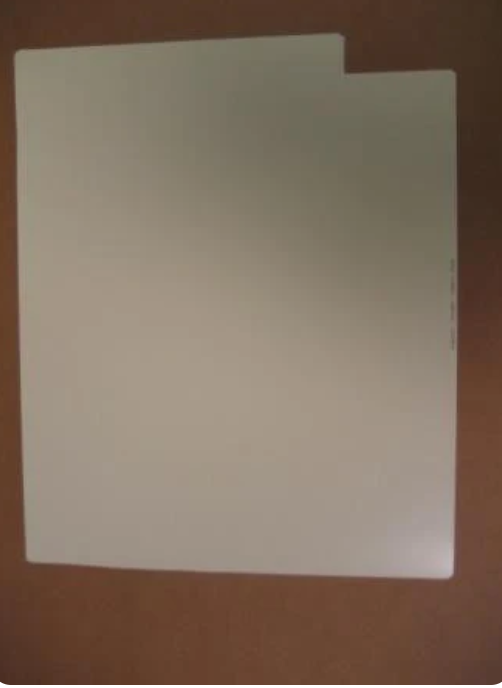 10765 Wolf X-ray Intensifying Rare Earth Screens 100 Speed Medium, 24 x 30 cm - Fine - (2/Pair)