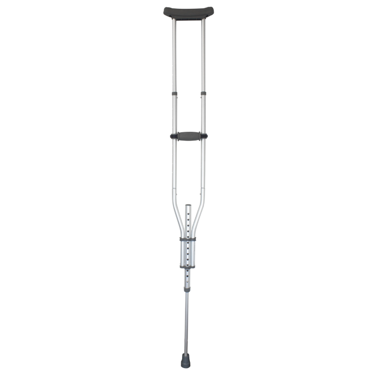 Dynarex-10104 Universal Crutches, (4'7" - 6'7"), 1pair/cs
