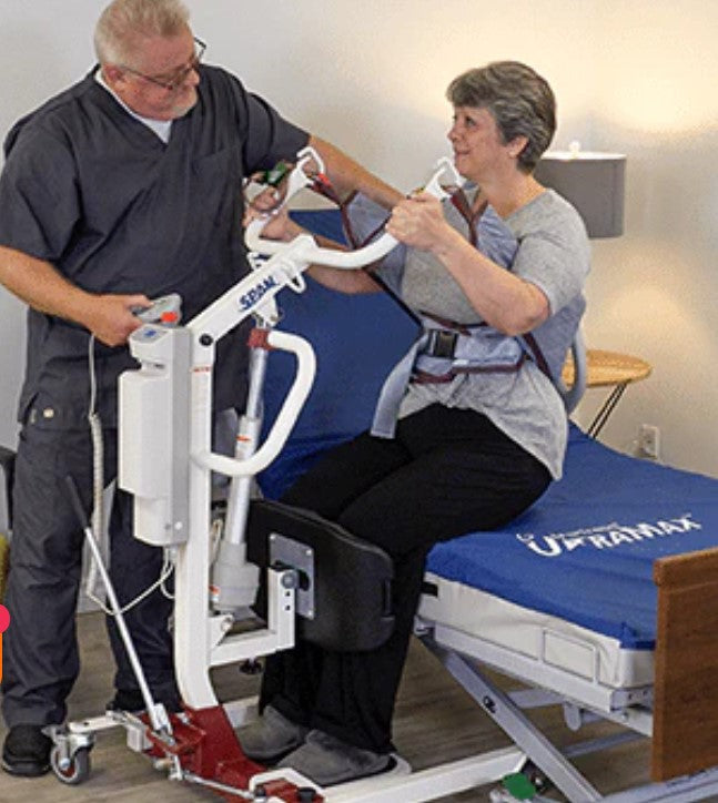 Span America-F500S-Powered Sit to Stand Patient Lift