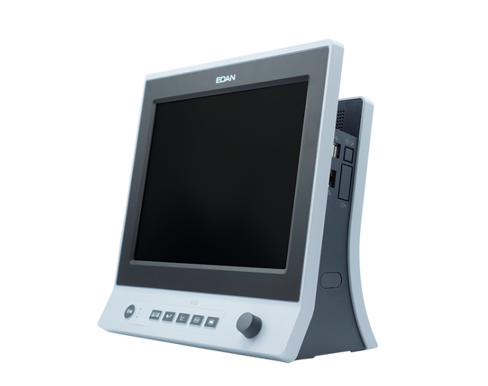 Edan 12-inch patient monitor with multi-parameter display