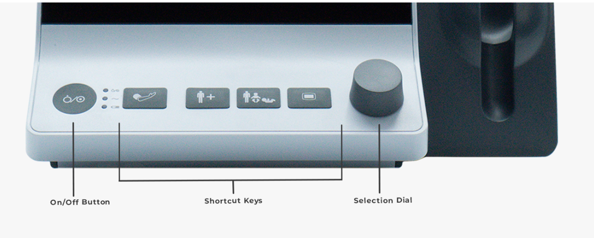 Monitor de signos vitales con control puntual, monitorización continua y modo ronda de guardia. Kit de presión arterial no invasiva (PANI), SpO2 y temperatura temporal Exergen (sonda TAT5000S). Pantalla táctil y Wi-Fi.