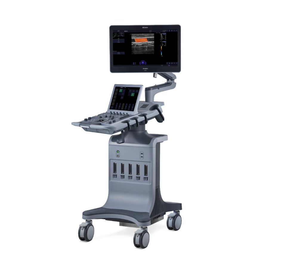 Sistema de ultrasonidos Doppler color con base en yeso EDAN-LX9 de Acclarix LX9 Premium. No incluye transductor.