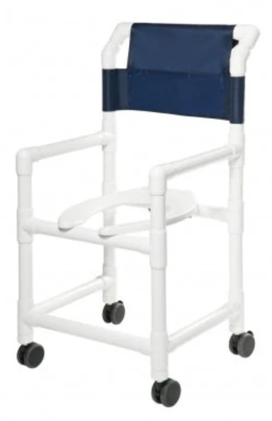 Graham Field-89180 - PVC Shower Commode Chair