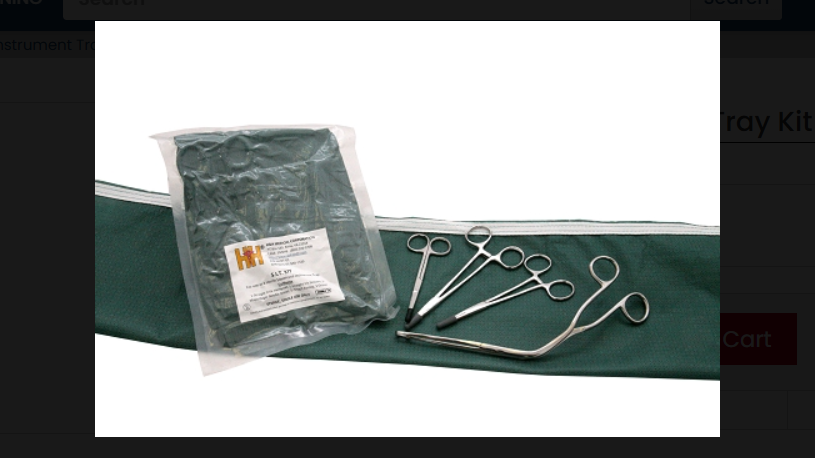 Safeguard Medical-HHSIT01 Situational Instrument Tray - SIT Made by H&H (1 EA)