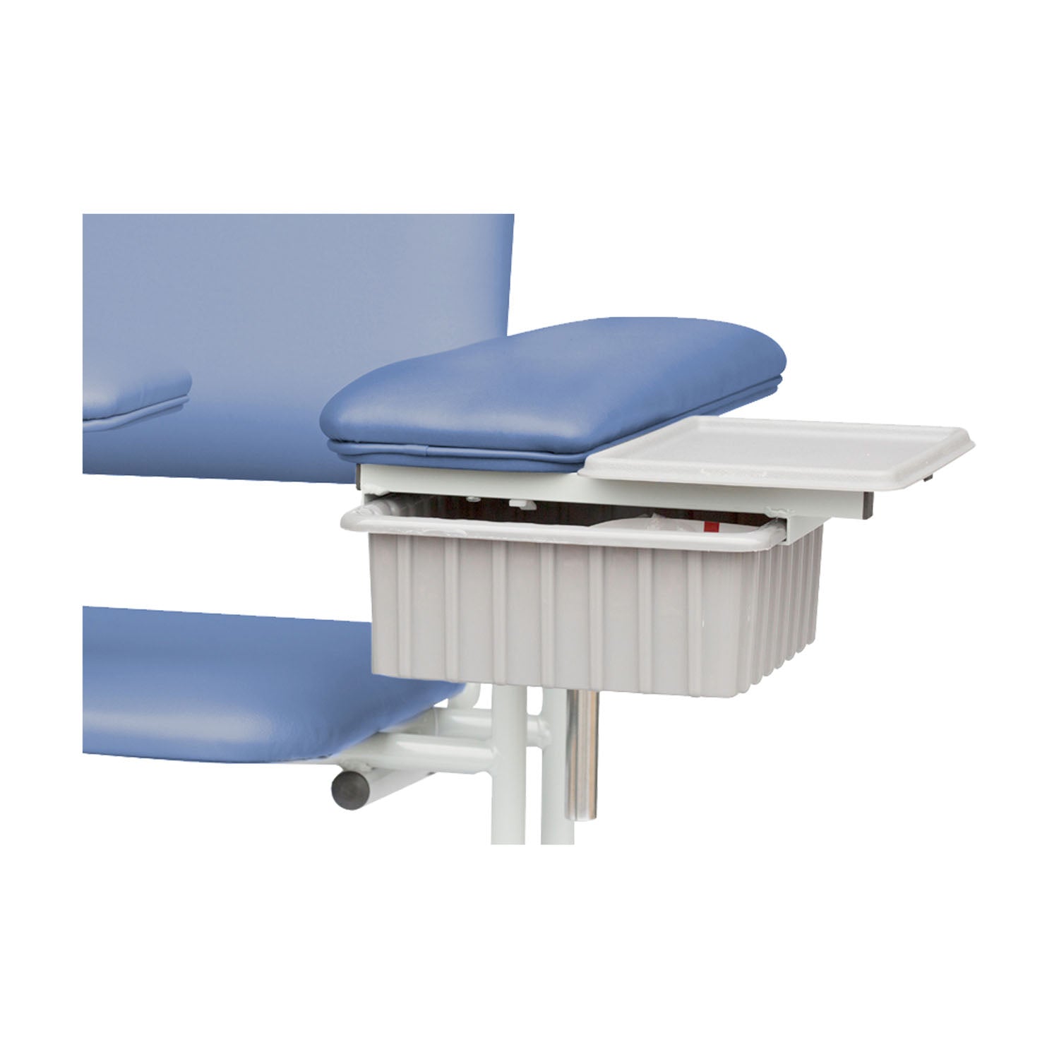 Dukal Corporation-4388 Blood Draw Chair Accessory Tray Drawer (Attaches to Any Tech-Med Blood Draw Chair) (1 EA)