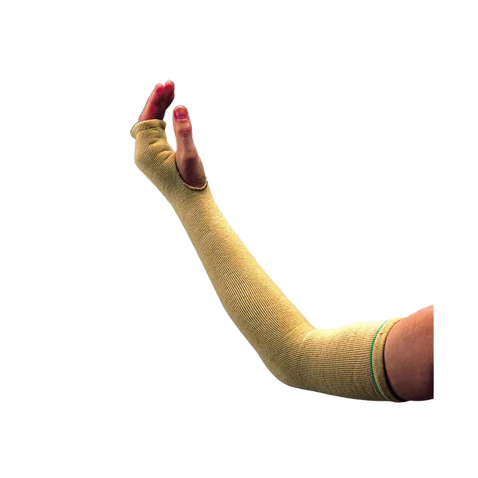 TIDI Products-6002 Skin Sleeves, Padded Arm, Medium, 16 1/2in.L, 11in. Circumference, Light, Green Band (To Be DISCONTINUED)