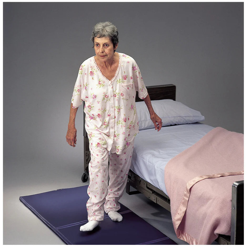 Posey/TIDI Products-6020 Floor Cushion, Tri-Fold, 70"L x 38"W x 1"H