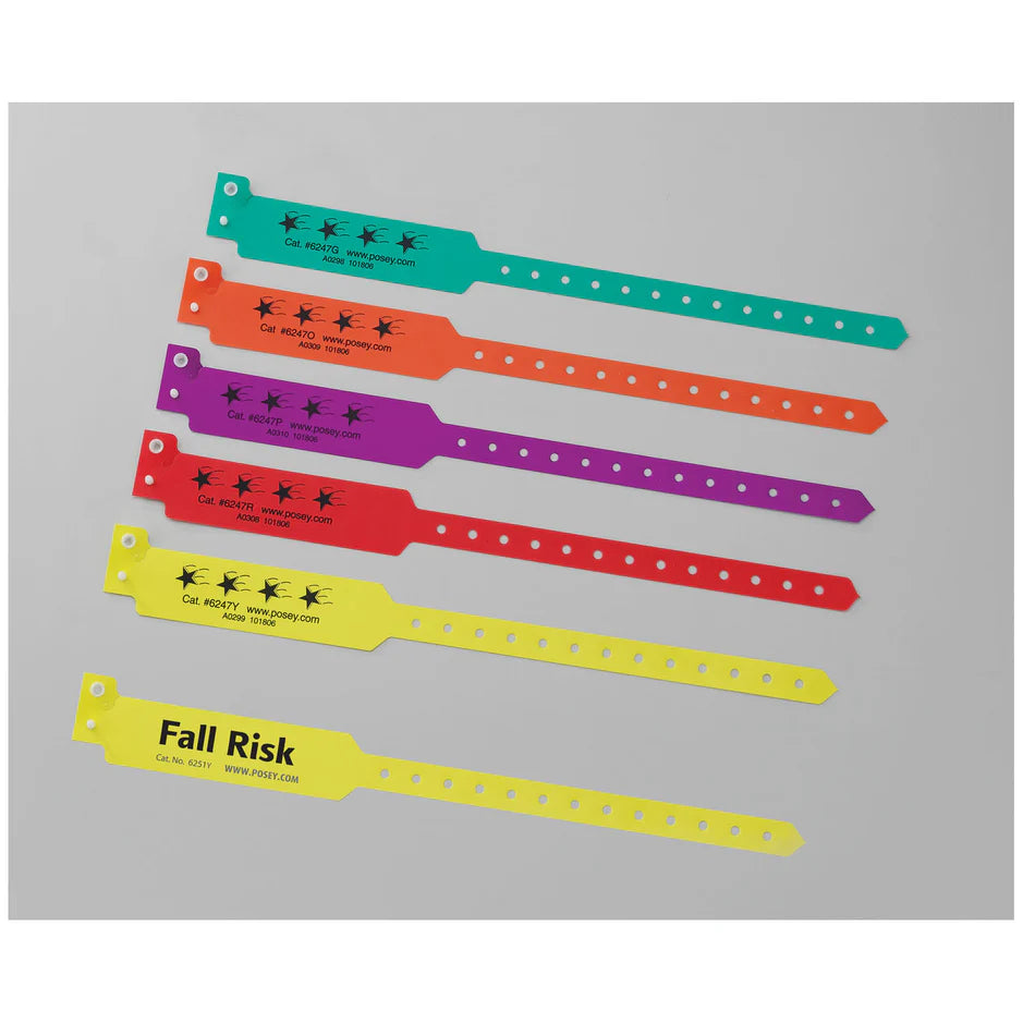 TIDI Products-6247Y LLC Bracelet, Yellow Star, 50/bx (Continental US + HI Only) , box