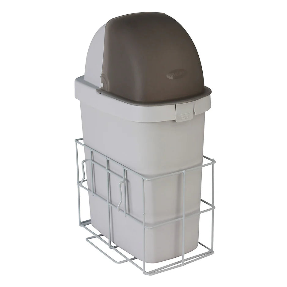 Detecto-CARCWB Waste Bin w/ Accessory Rail Rescue 1/EA