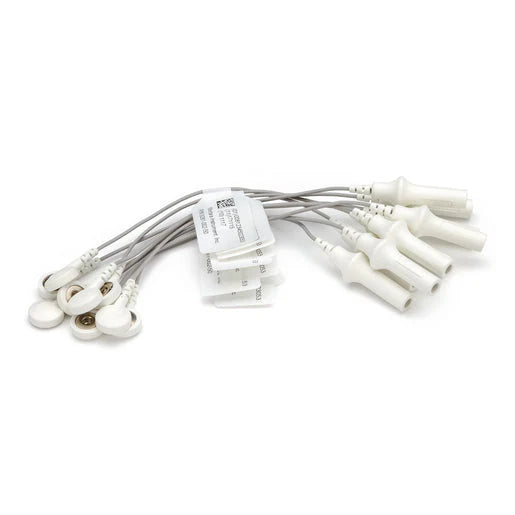 Welch Allyn/Hillrom-9281-002-50-Adapter, 4mm Banana Plug To Snap, Set Of 10(Pack of 10)